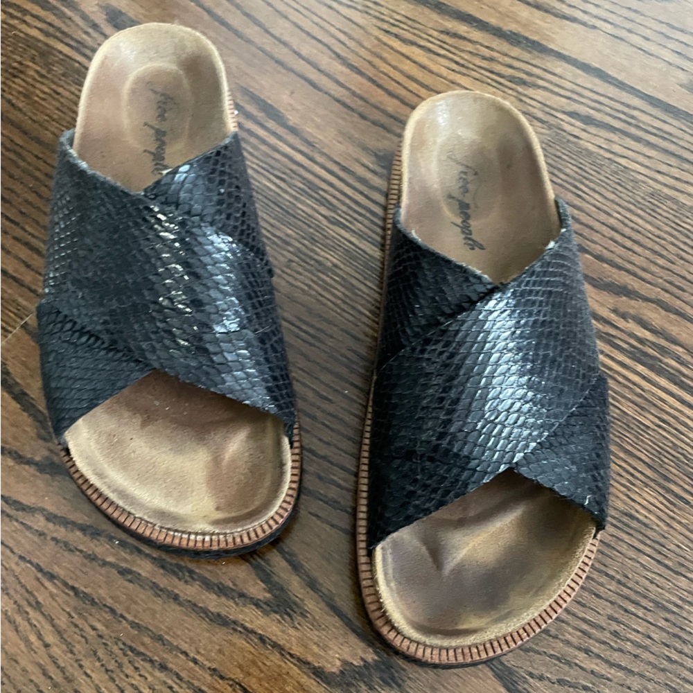 Free People Sideline Footbed Sandals